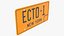 ECTO-1 Car License Plate New York