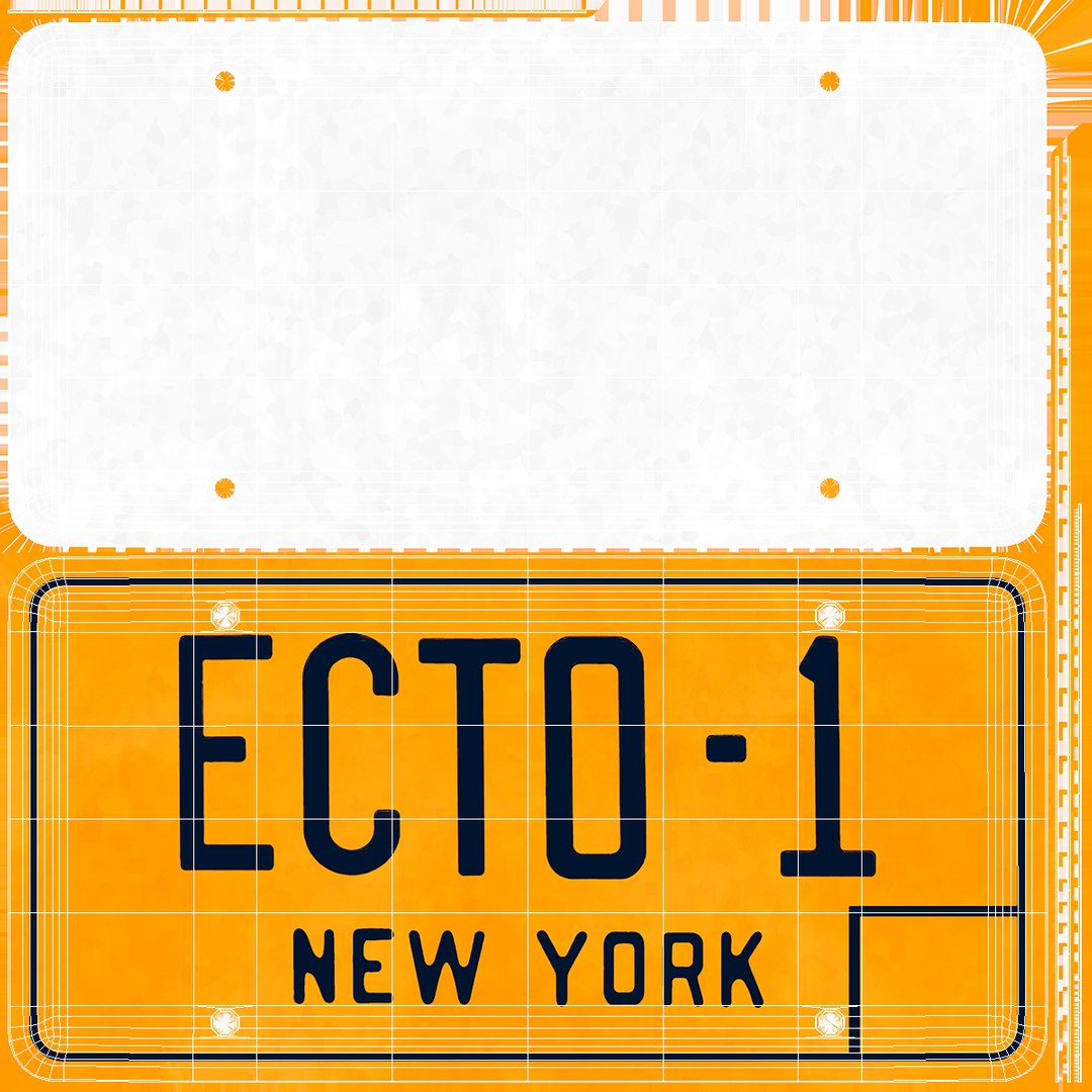 ECTO-1 Car License Plate New York 3D https://p.turbosquid.com/ts-thumb/rm/qRpIAi/e3/ecto1_car_license_plate_new_york_010/jpg/1757597508/1920x1080/fit_q87/679d43f566d3558cb3c2cfcf0ff759960ed00cfb/ecto1_car_license_plate_new_york_010.jpg