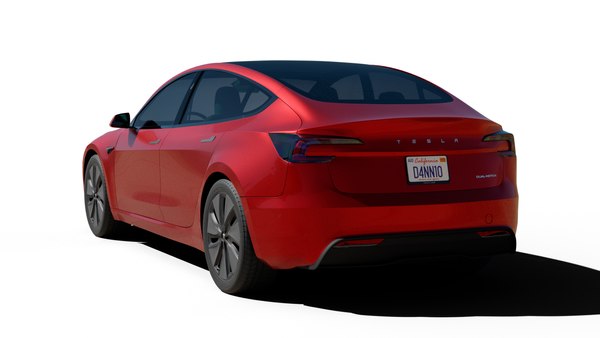  GAFAT Tesla Model 3 2024-2025 2026 Garde-Boue, Model 3