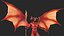 Devil Character with Trident Fur Rigged