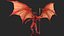 Devil Character with Trident Fur Rigged