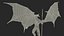 Devil Character with Trident Fur Rigged