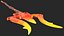 Devil Character with Trident Fur Rigged