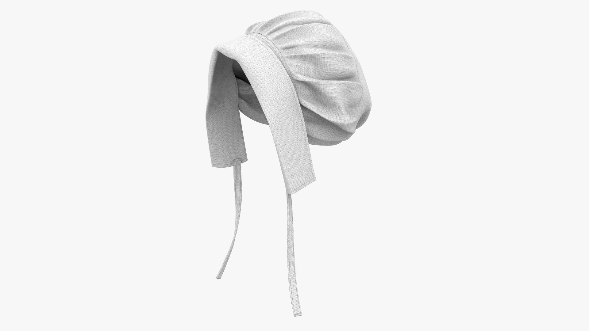 Bonnet Vintage Renaissance Hat 3D Model - TurboSquid 2191206