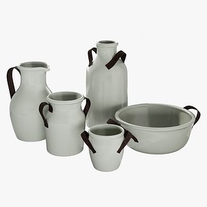 realistic vase marlowe 3D model