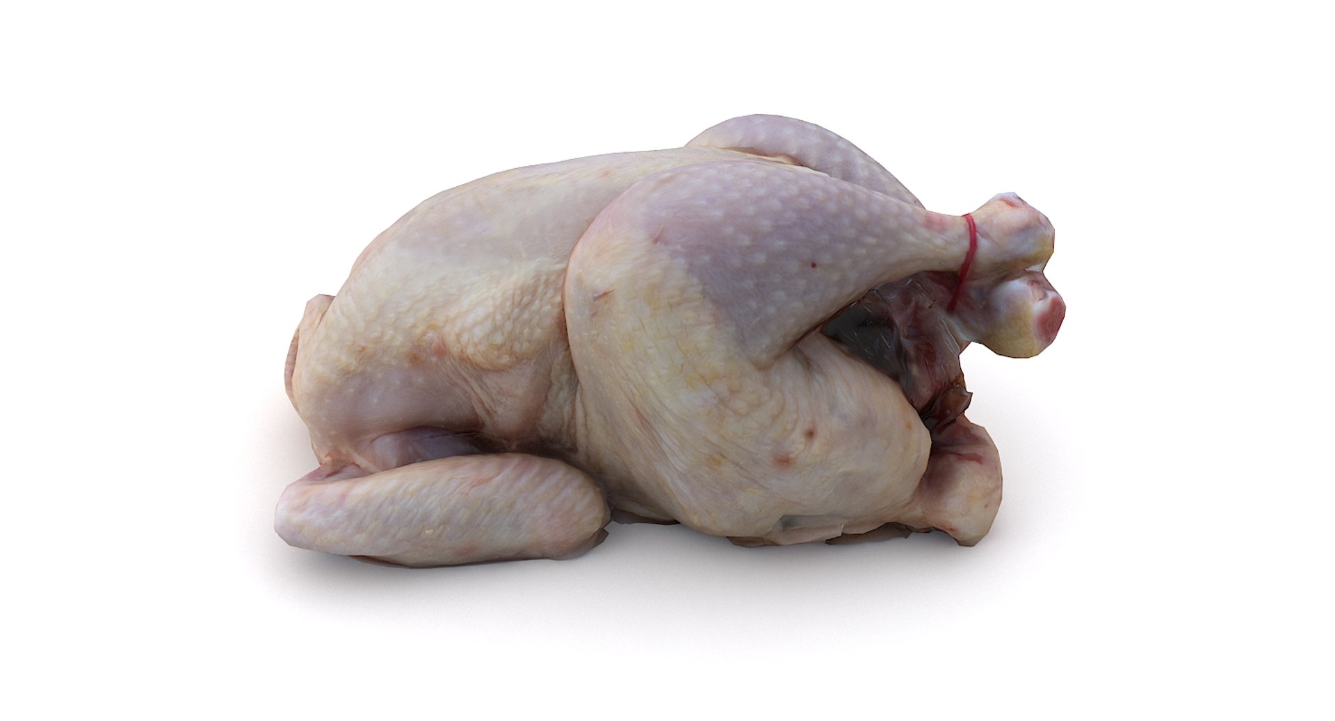 Raw chicken breast Stock 3D asset