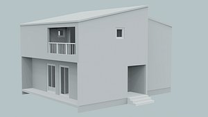 modern house 3D model