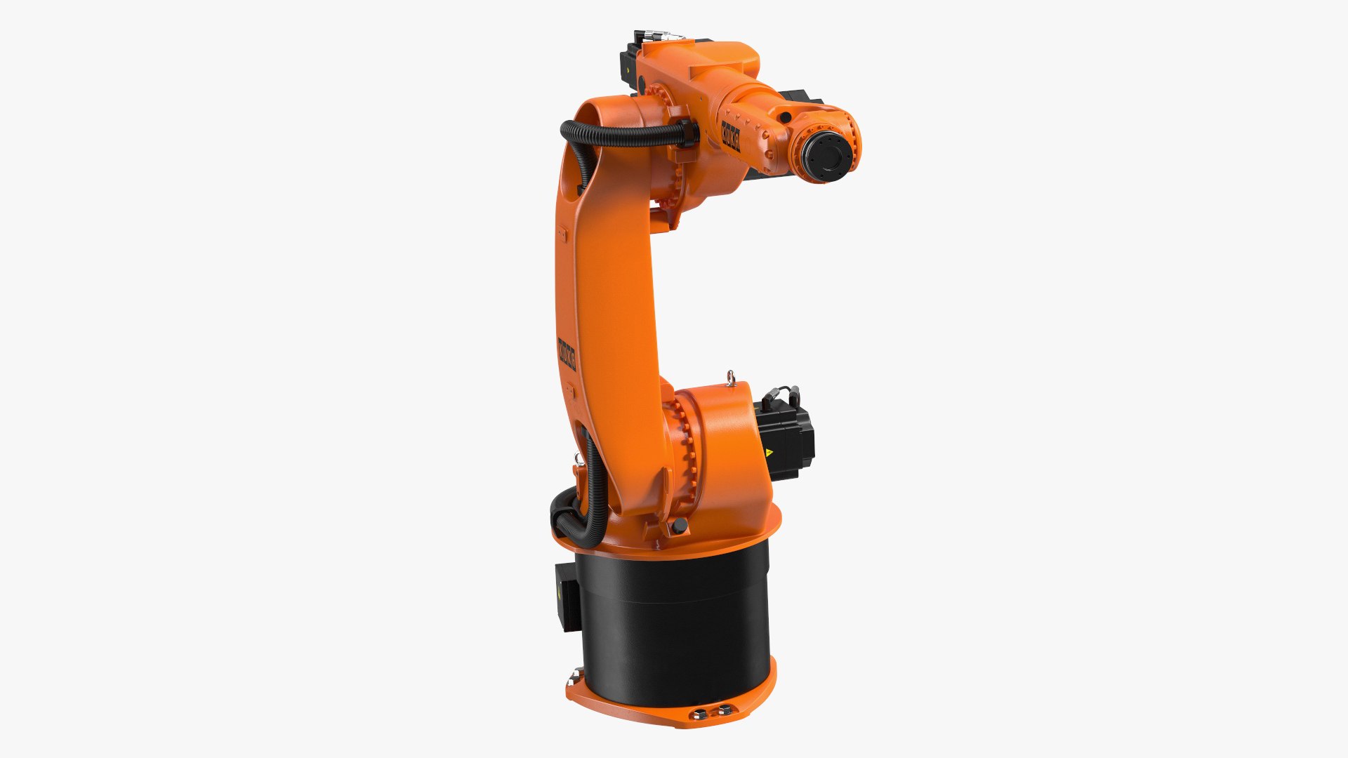 Kuka Industrial Robot Arm KR 30-3 Rigged for Maya 3D model preview