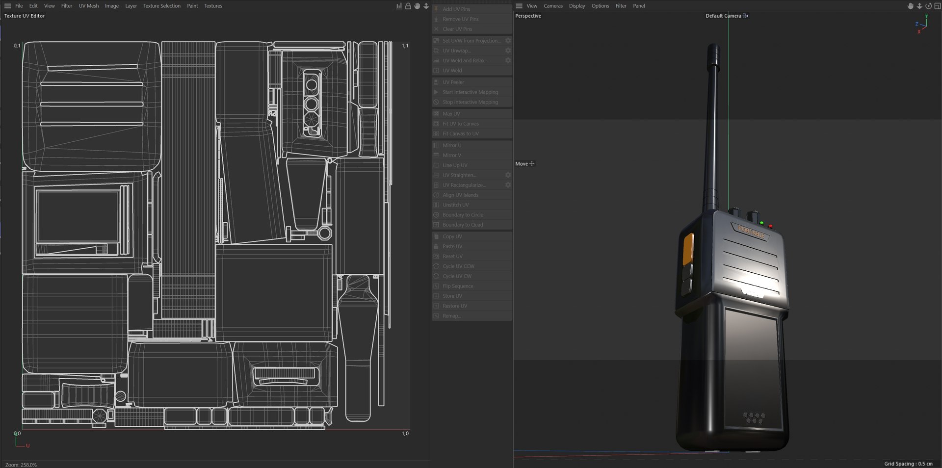 Two Way Radio 3D model https://p.turbosquid.com/ts-thumb/rn/97RxtU/nx/uv/jpg/1787382800/1920x1080/fit_q87/f85e18ff25f7ccc546d5e1b48739f665e7215db0/uv.jpg