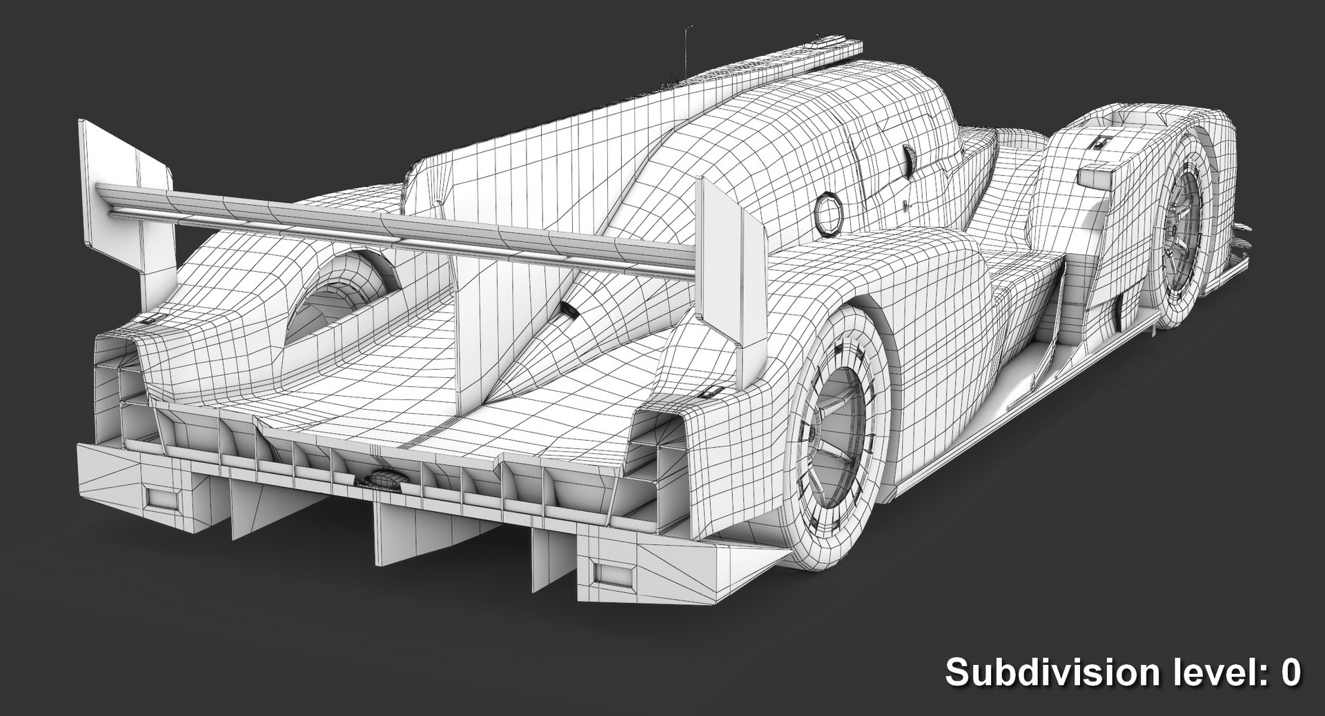 Audi R18 2016-spec Technology 3D Model - TurboSquid 1286683