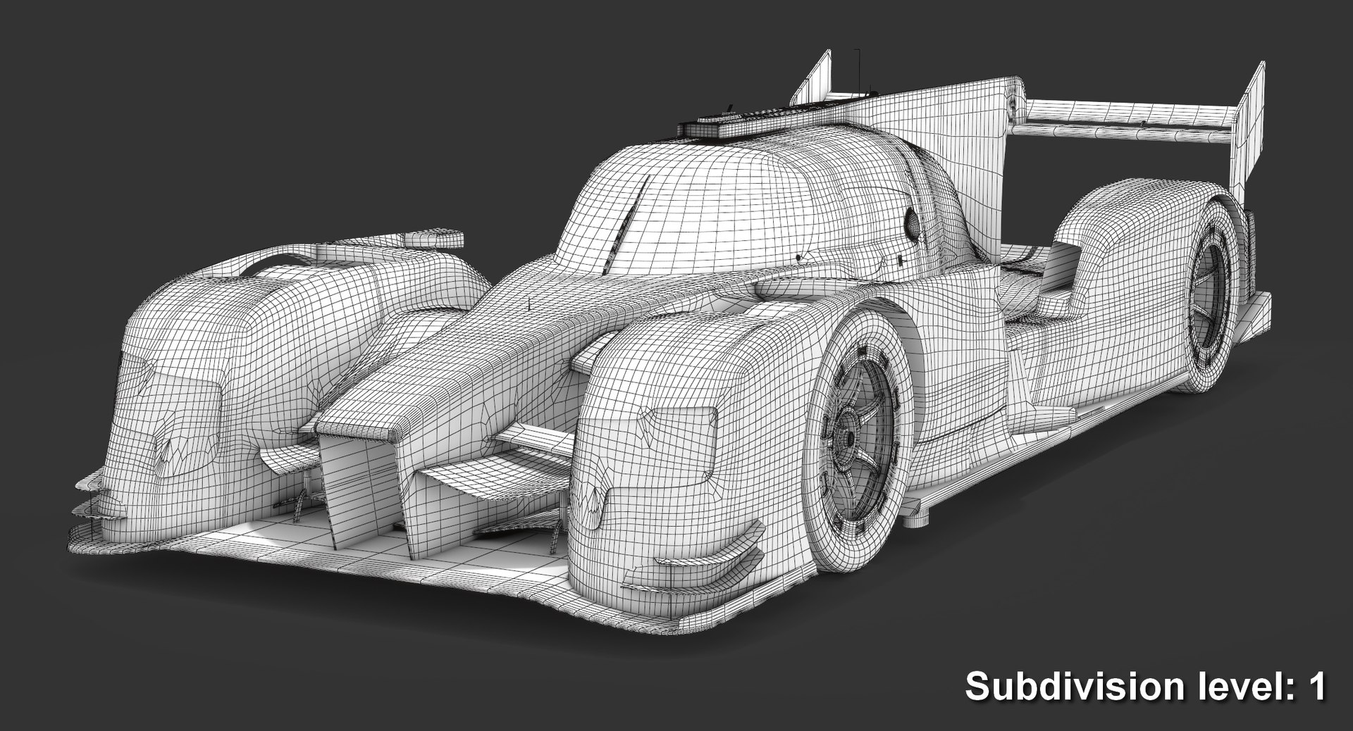 Audi R18 2016-spec Technology 3D Model - TurboSquid 1286683