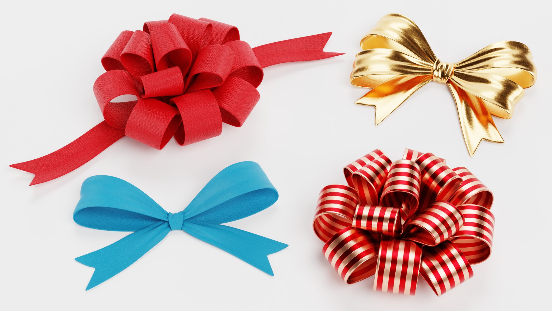 3D Model Ribbons - TurboSquid 1984959
