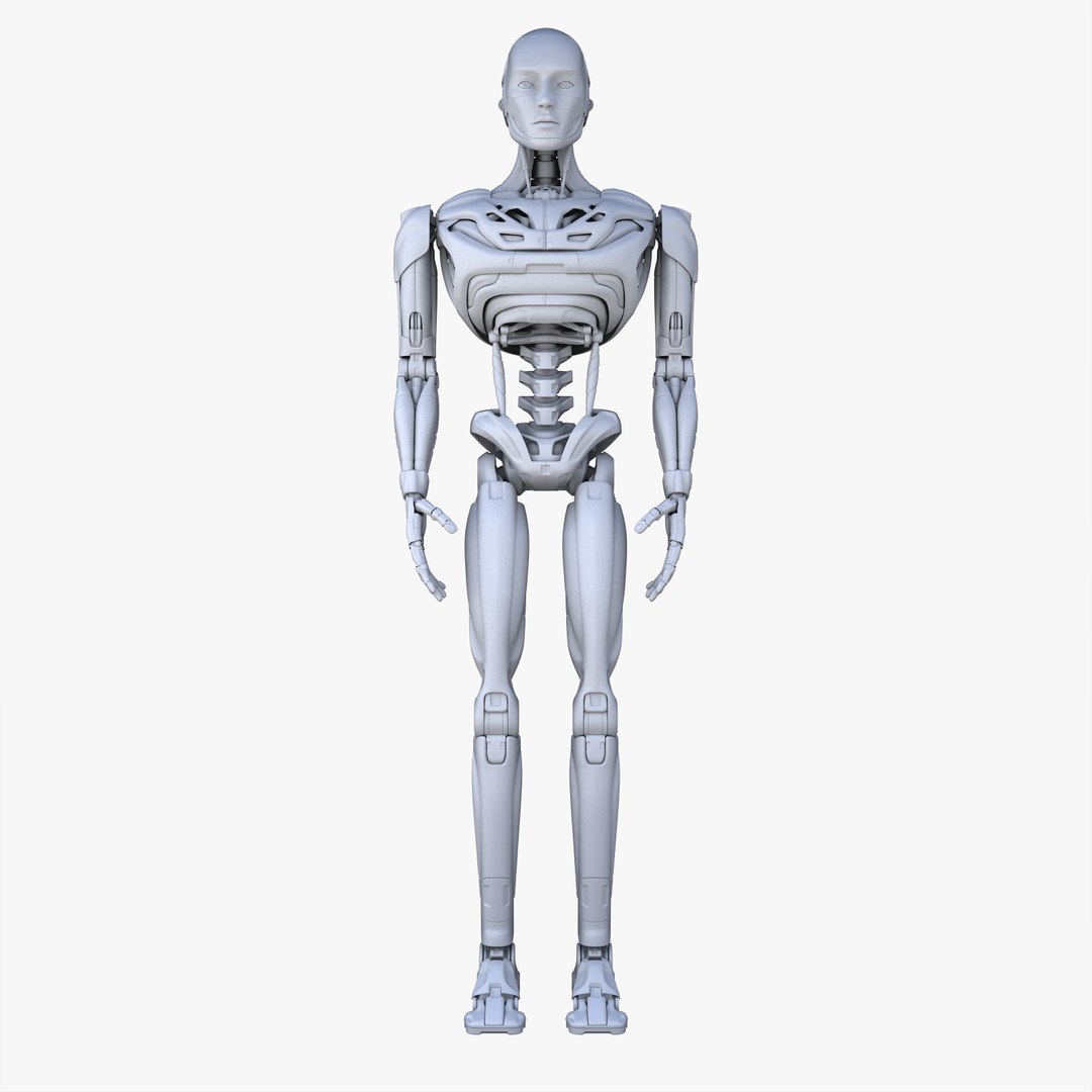 3D sci-fi male robot android - TurboSquid 1656790