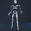 Robot Masculino Android Sci-Fi