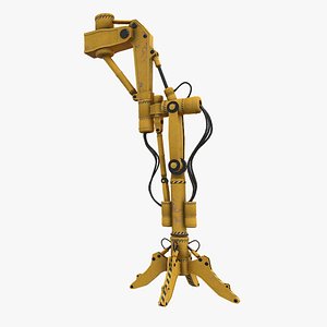 sci fi construction mech 3D