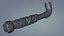 Mobster Lead Pipe Leather Handle
