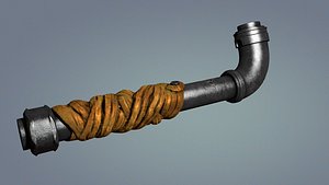 3D mobster leather pipe