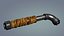 Mobster Lead Pipe Leather Handle
