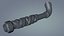 Mobster Lead Pipe Leather Handle
