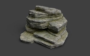 rock cliff 3D