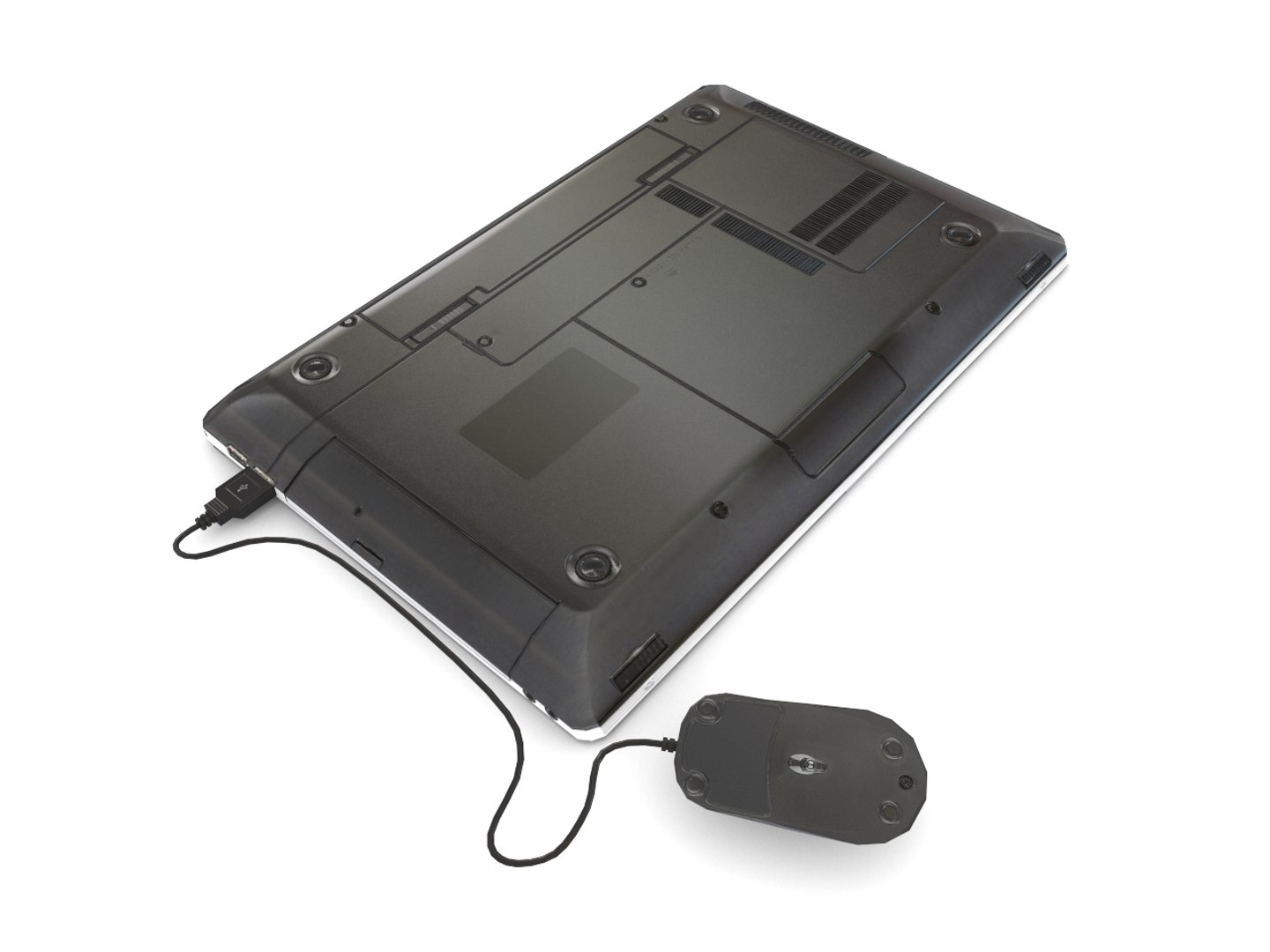 Corona Laptop Computer Mouse Model - TurboSquid 1649528