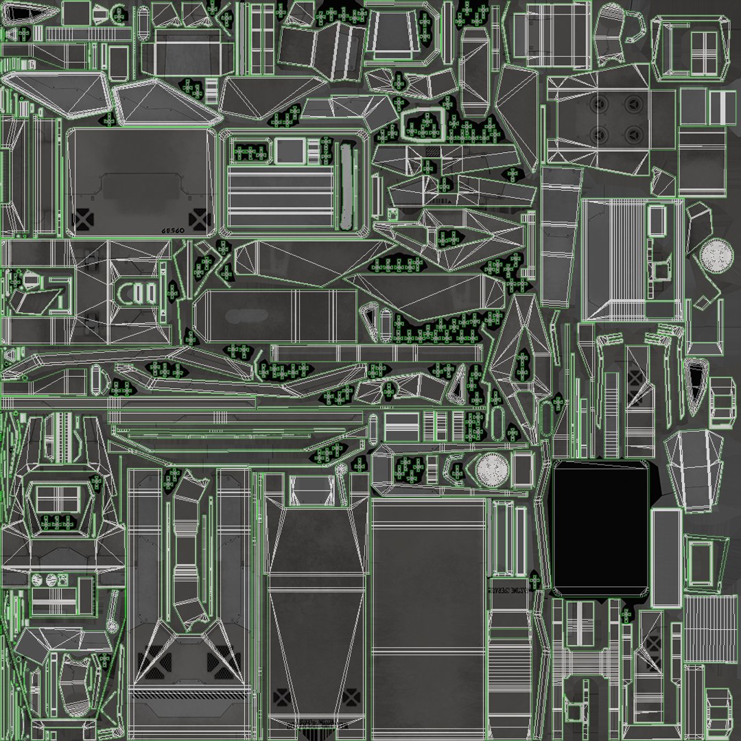 3D Sci Fi Terminal v2 - TurboSquid 1983612