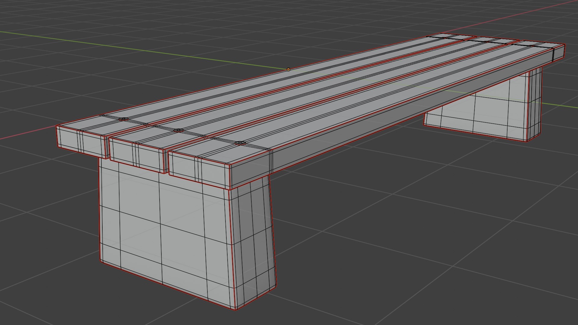 Loft Bench 3D Model - TurboSquid 1636984