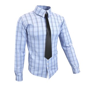 shirt tie 3D model