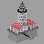 3d lighthouse artificial rock model