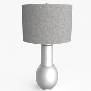 3D Table Lamp White model