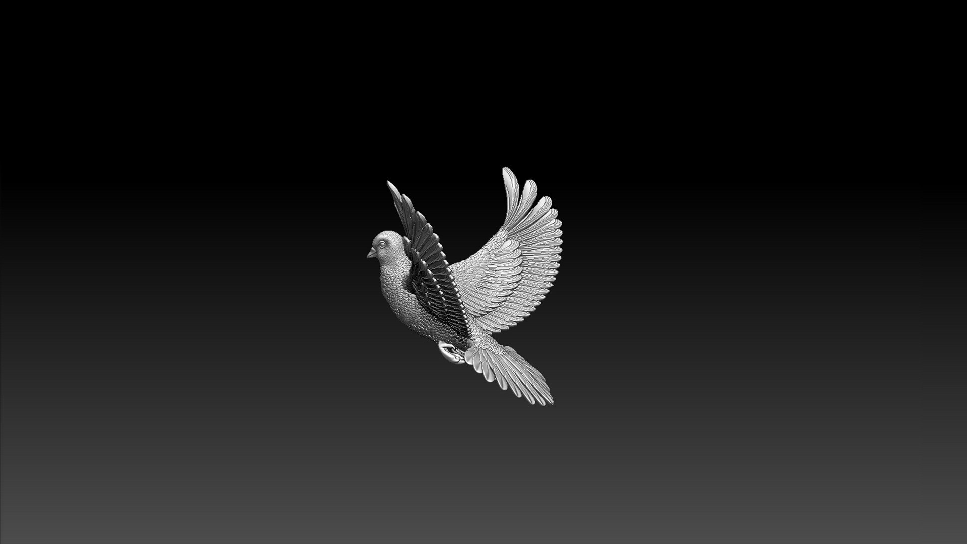 3D dove model - TurboSquid 1901411