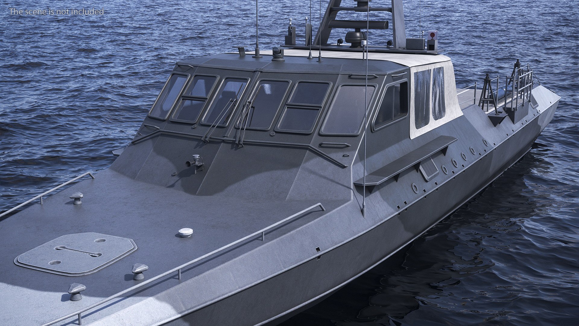 Military Boat Mark V Camo Dark 3D Model - TurboSquid 2217955