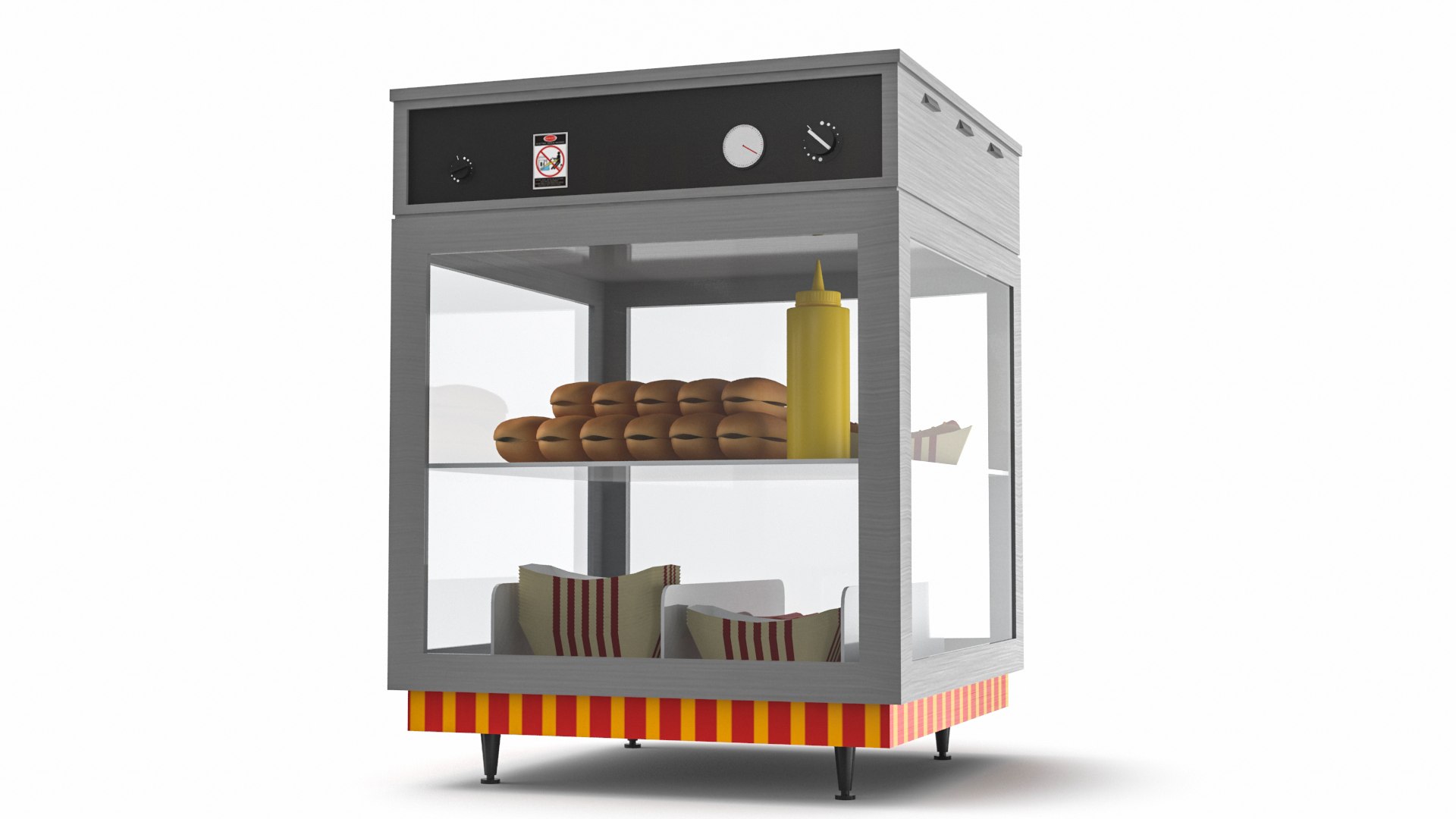 food display 3D model https://p.turbosquid.com/ts-thumb/rn/YT8gBt/HXjStxz3/hotdogdisplay5/jpg/1574179874/1920x1080/fit_q87/fda6eac0bf2ef3ff11ef3f94900c4c6385647984/hotdogdisplay5.jpg