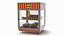 Food Display Collection 3Dモデル