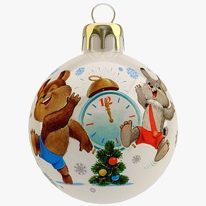 christmas ball 12 3d model