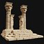 ANCIENT RUINS DESERT SAND STONE OLD TEMPLE EGYPT AAA COLLECTION