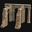 ANCIENT RUINS DESERT SAND STONE OLD TEMPLE EGYPT AAA COLLECTION
