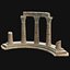 ANCIENT RUINS DESERT SAND STONE OLD TEMPLE EGYPT AAA COLLECTION
