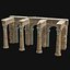 ANCIENT RUINS DESERT SAND STONE OLD TEMPLE EGYPT AAA COLLECTION