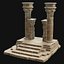 ANCIENT RUINS DESERT SAND STONE OLD TEMPLE EGYPT AAA COLLECTION