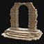 ANCIENT RUINS DESERT SAND STONE OLD TEMPLE EGYPT AAA COLLECTION