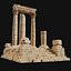 ANCIENT RUINS DESERT SAND STONE OLD TEMPLE EGYPT AAA COLLECTION