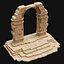 ANCIENT RUINS DESERT SAND STONE OLD TEMPLE EGYPT AAA COLLECTION