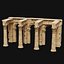 ANCIENT RUINS DESERT SAND STONE OLD TEMPLE EGYPT AAA COLLECTION