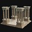 ANCIENT RUINS DESERT SAND STONE OLD TEMPLE EGYPT AAA COLLECTION