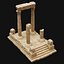 ANCIENT RUINS DESERT SAND STONE OLD TEMPLE EGYPT AAA COLLECTION