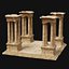 ANCIENT RUINS DESERT SAND STONE OLD TEMPLE EGYPT AAA COLLECTION