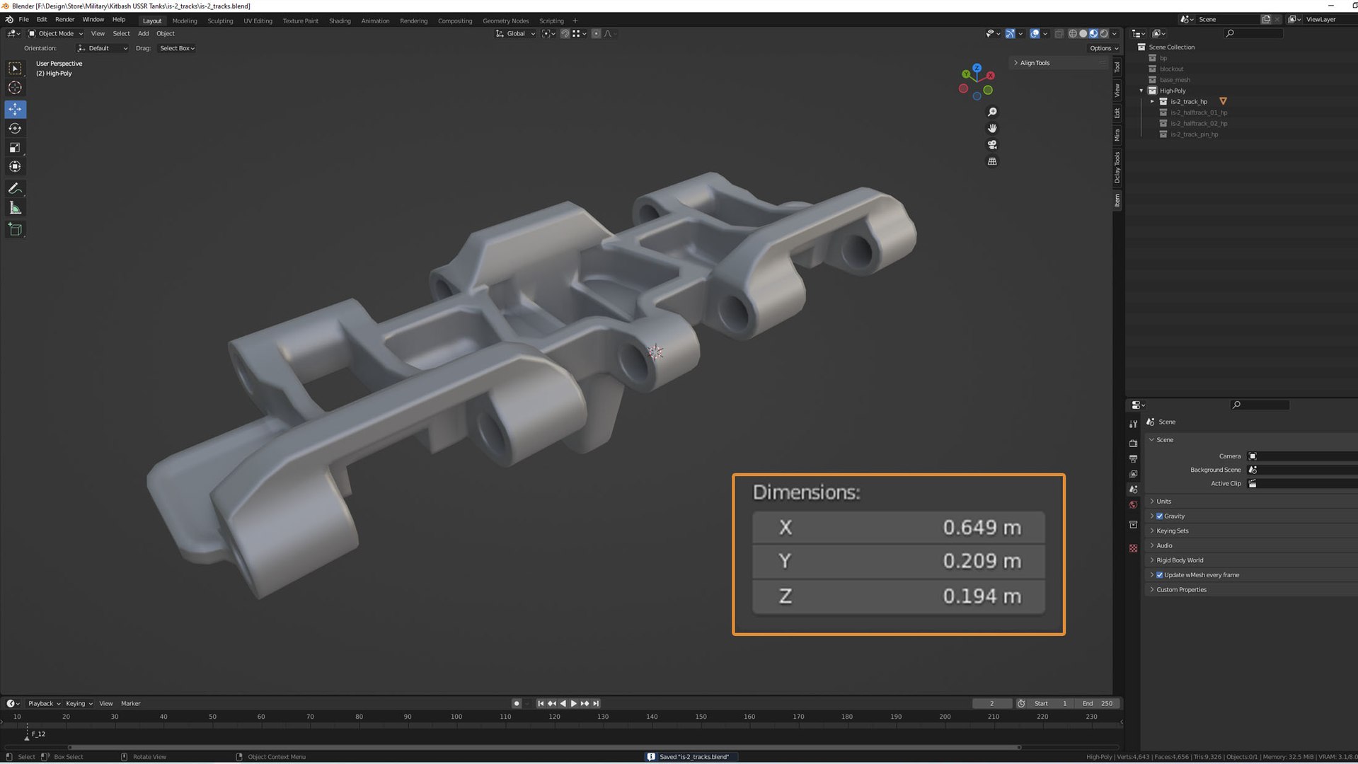 Track Links for Tanks IS and KV 3D model https://p.turbosquid.com/ts-thumb/rn/efHBx0/A4/10_is2_tracks_render/jpg/1674934236/1920x1080/fit_q87/204f231c06861d1ca854b59f84dda6212946256b/10_is2_tracks_render.jpg