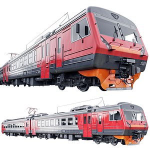 3D Passenger Train  ED4M - A