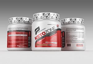 supplement bottle 3D model
